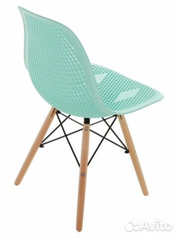 Стул ажурный в стиле eames DSW,мятный NEW