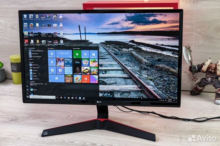 Монитор LG 24MP59G-P черный 23.8
