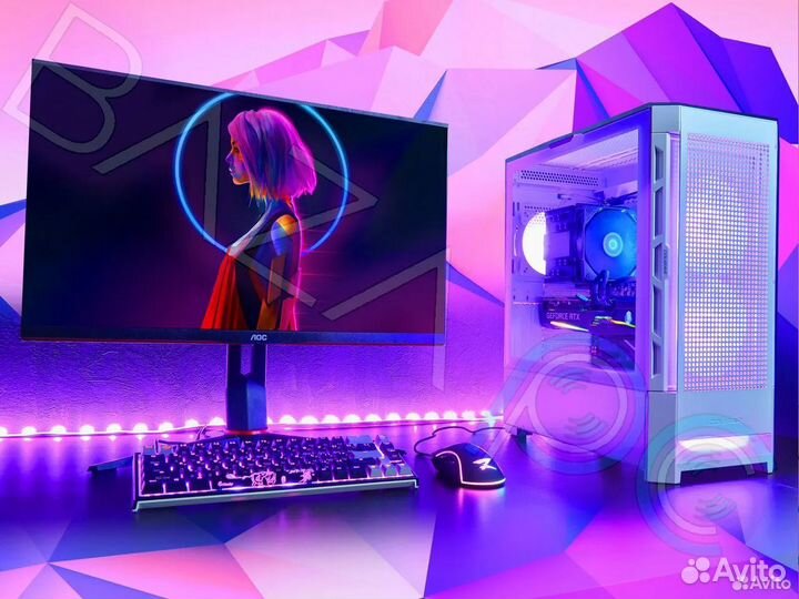 Игровой пк Intel i7 + RTX 3060 RTX 2060 Super 1060