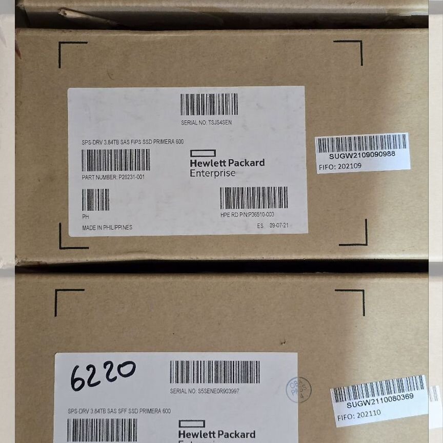 [P13369-001] Жесткий Диск Hpe Ssd 3.84tb Sas Primera 600 P13369-001