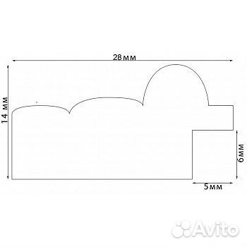 Ф/рамка Interior Office 785 30x40 малахит (20шт)