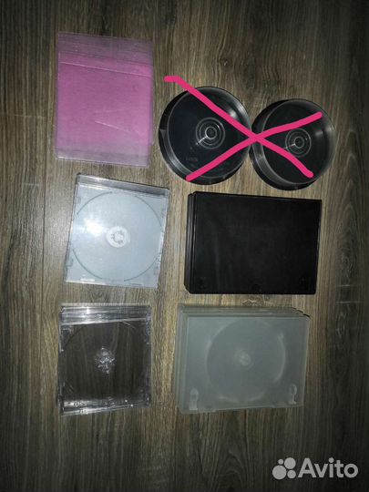 Коробка бокс для CD DVD дисков