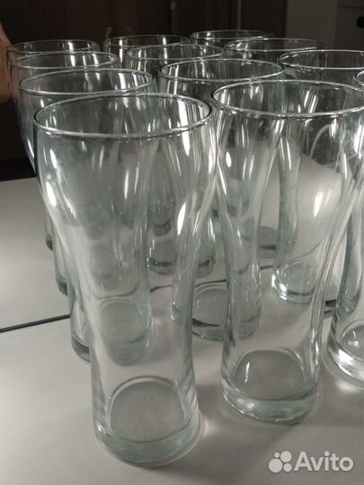 Набор бокалов для пива б/у (6 шт)