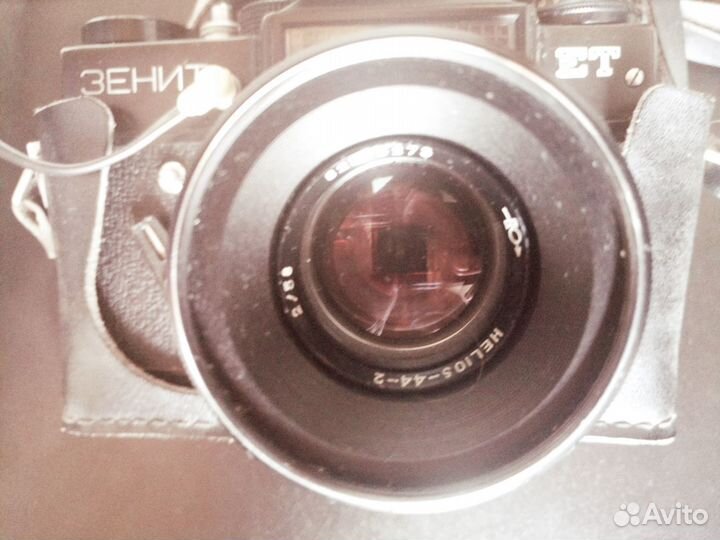 Фотоаппарат. зенит ет 44-2 + вспышка фотон
