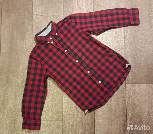 Рубашка H&M на мальчика 122 см