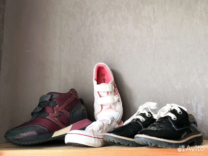 Обувь для девочки пакетом 30 размер