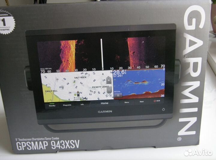 Картплоттер Garmin gpsmap 923 XSV / 943 XSV