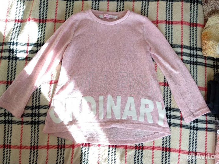 Джемпер-блузка Туника Кофта 116-122 см