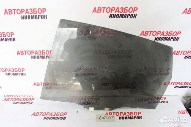 Стекло двери задней левой для Honda Jazz 2 2008-2