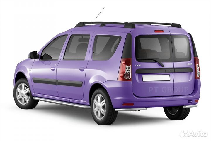 Рейлинги на крышу LADA Largus с 2012 