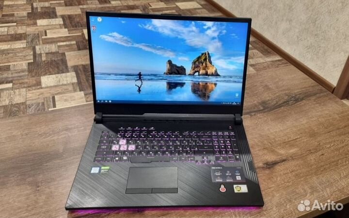 Топовый 17.3 игровой ноутбук i7