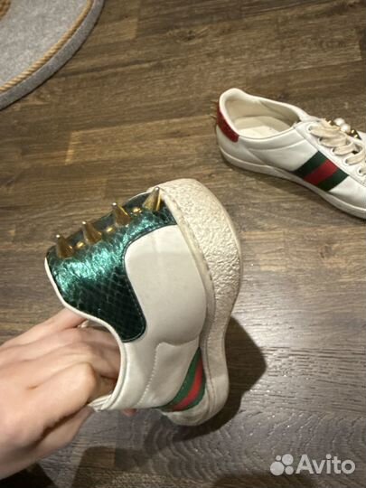 Кеды женские Gucci оригинал