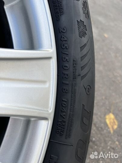 R18 Dunlop SP Winter Sport 4D ROF 245/50, PCD 5x112 DIA 66.6