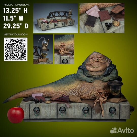 Jabba the Hutt and Throne Deluxe