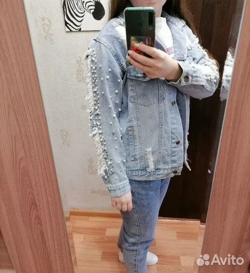 Куртка джинсовая