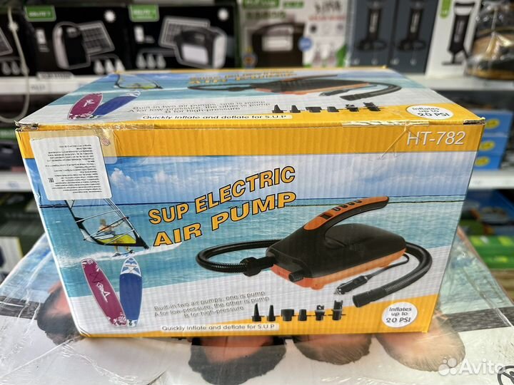 Насос для лодок каяк Сап Stermay HT-782