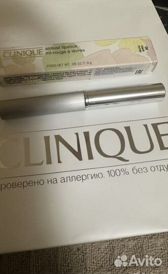 Clinique black honey помада бальзам