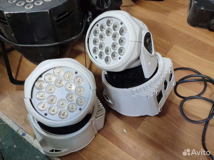 Прожектор светодиодный, вращающаяся голова