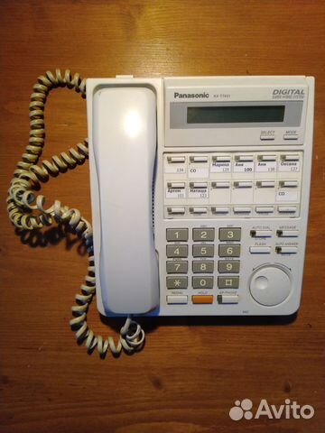 Цифровой системный телефон Panasonic KX-T7431