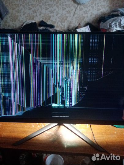 Игровой монитор 165Гц. 23.8 дюйма. Разбита матрица