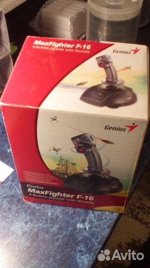 Джойстик genius maxfighter f-16u