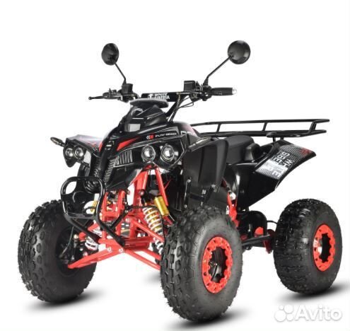 Электроквадроцикл white siberia sneg PRO R 3000W