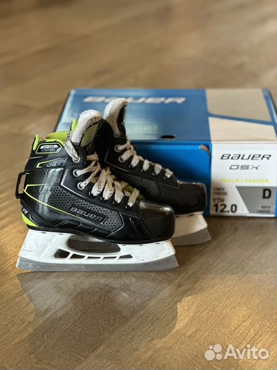 Вратарские коньки bauer yth 12 детские
