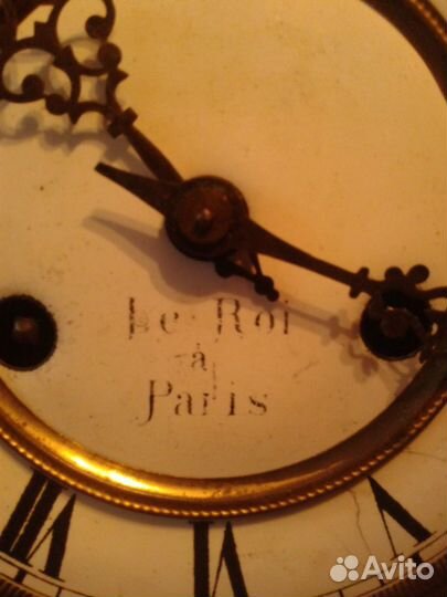 Антикварные настенные часы с боем Le Roi a Paris