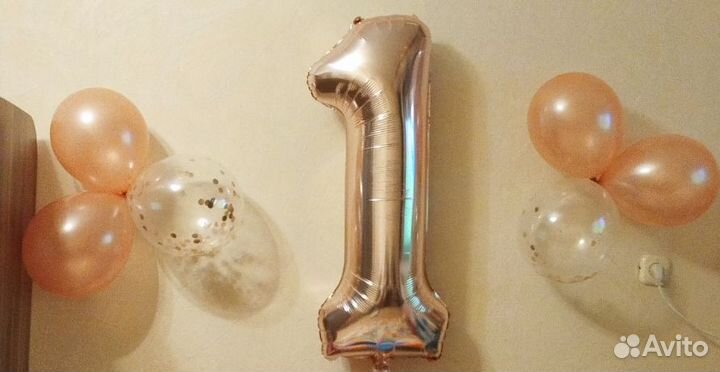 Фольгированные шары цифры