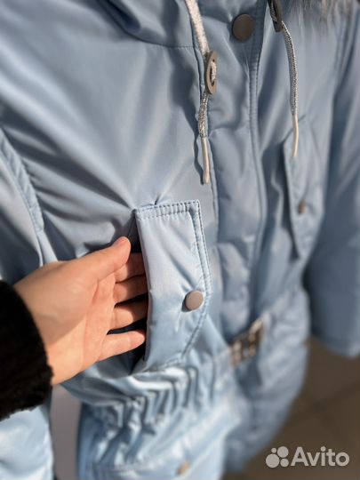 Пальто зимнее для девочки 152 Orby