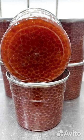 Красная икра кета