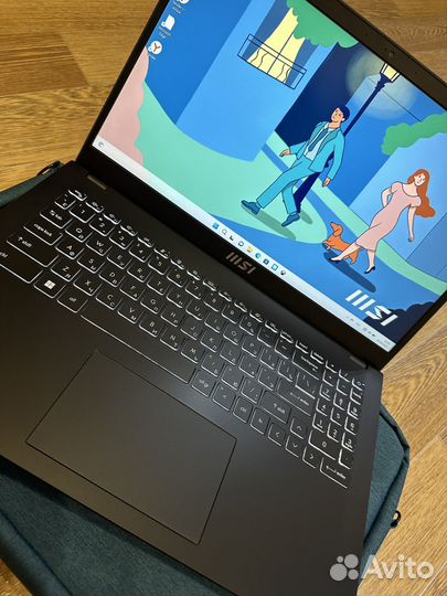 Ноутбук msi modern 15