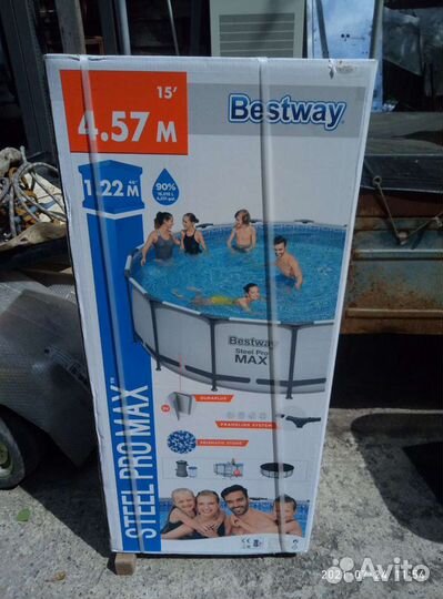 Бассейн 4.57 х 1.22