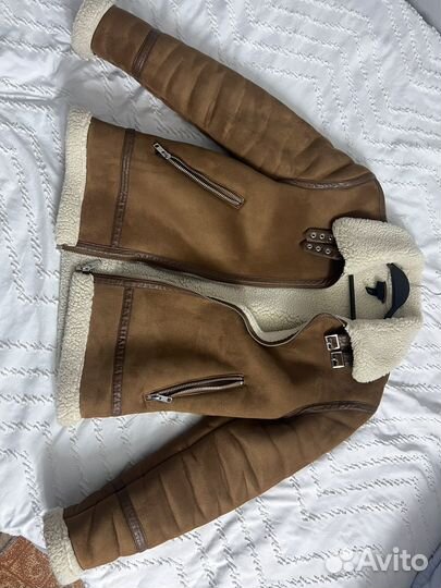 Дубленка натуральная мужская 48 50 размер