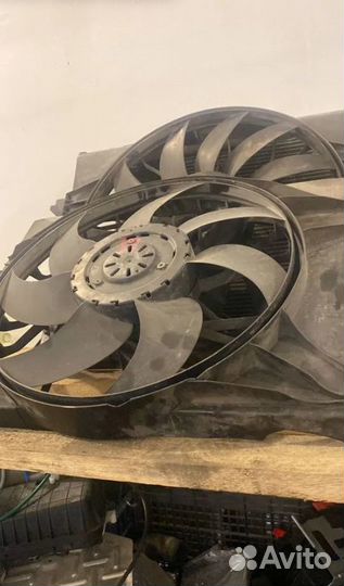 Вентилятор радиатора охлаждения 850w Mercedes X164