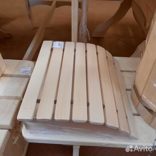 Подголовник для бани анатомический липа