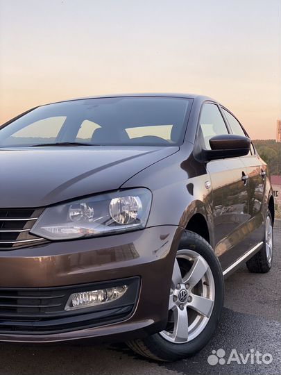 Volkswagen Polo 1.6 AT, 2015, 90 000 км