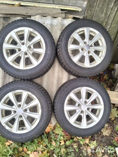 Зимняя резина с дисками r14