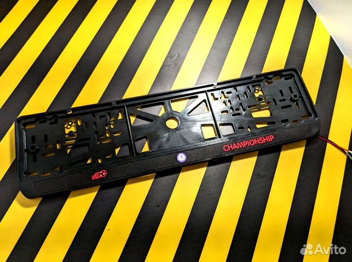 Рамка номера с подсветкой LED