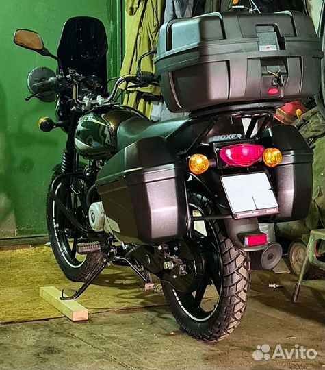 Ветровое стекло 45см Bajaj Boxer 125/150
