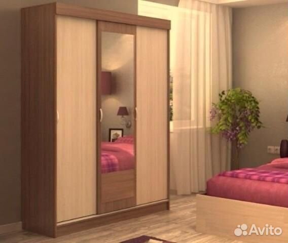 Шкаф купе 3-х дверный Андрей-4