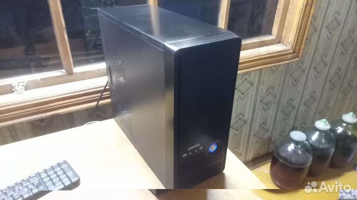 Блок сервера сборе 2 процессора AMD память 8Gb
