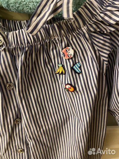 Полосатая блузка детская
