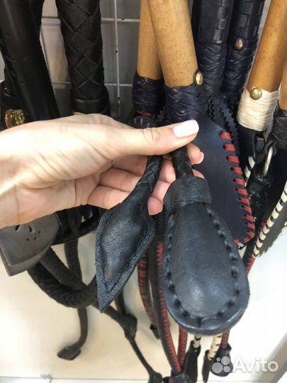 Нагайка новая нат кожа