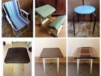 Кресла, стулья, столы