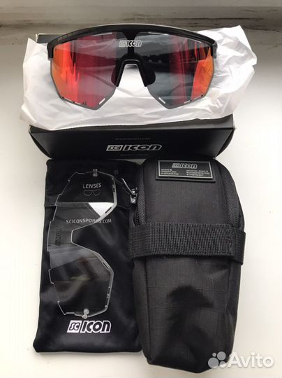 Очки Scicon Aerowing Black Gloss