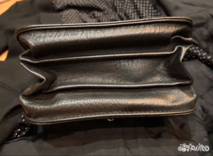 Винтажная кожаная сумка
