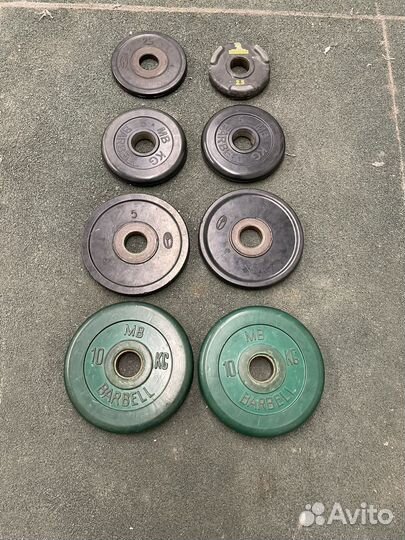 Спортивные блины для штанги