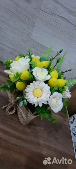 Мыло ручной работы букет в подарок