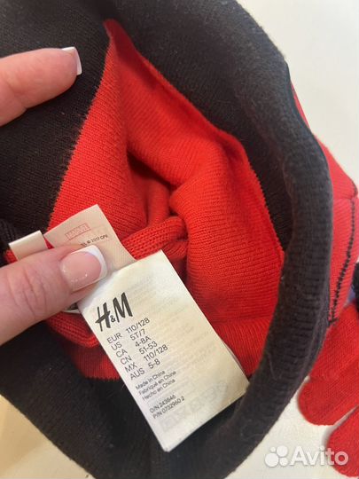 Шапка и перчатки для мальчика